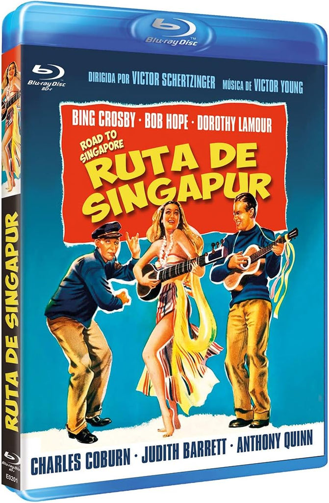 Road To Singapore (1940) - Bob Hope  Blu-ray codefree