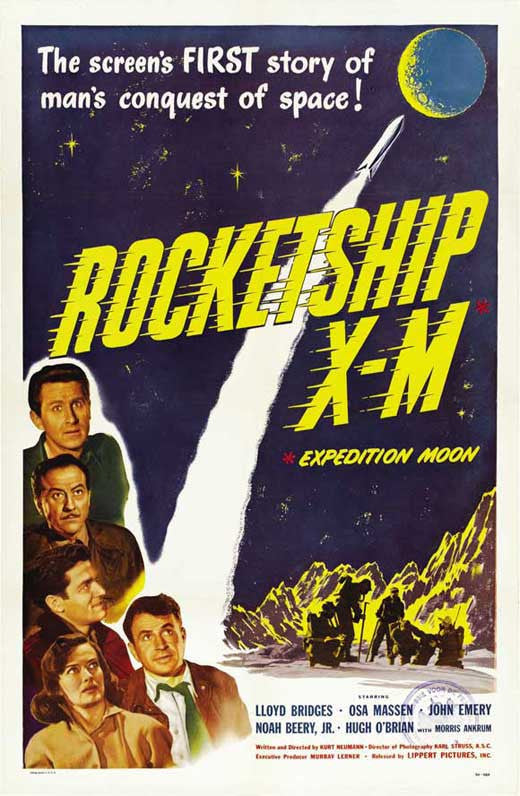 Rocketship X-M (1950) - Lloyd Bridges  Colorized Version DVD