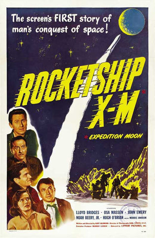 Rocketship X-M (1950) - Lloyd Bridges  Colorized Version DVD