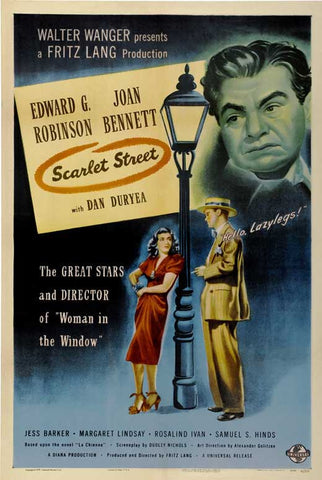 Scarlet Street (1945) - Edward G. Robinson  DVD Colorized Version