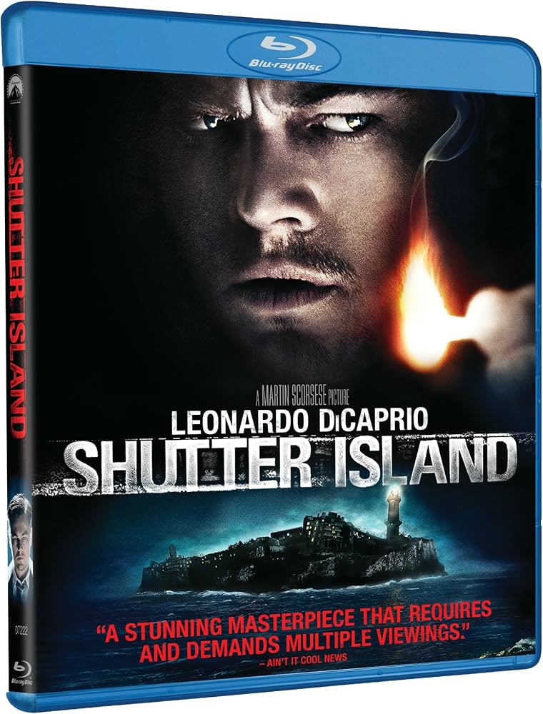 Shutter Island (2010) - Leonardo DiCaprio  Blu-ray