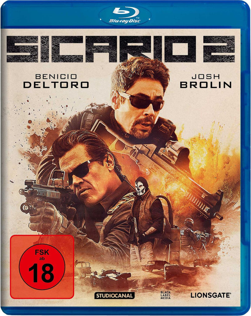 Sicario: Day Of The Soldado (2018) - Benicio Del Toro  Blu-ray