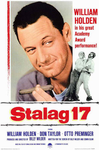 Stalag 17 (1953) - William Holden Colorized Version
