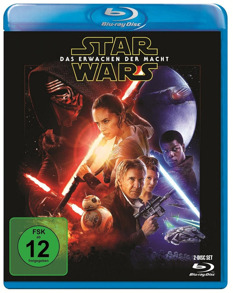 Star Wars: The Force Awakens (2015) - Mark Hamill 2x Blu-ray