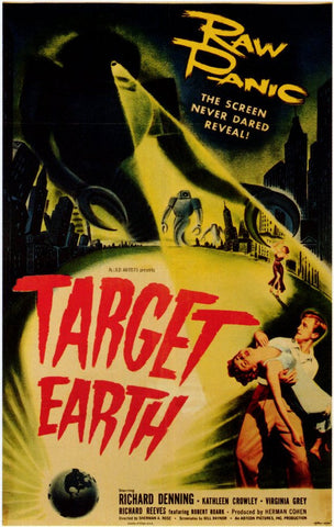 Target Earth (1954) - Richard Denning  Colorized Version DVD
