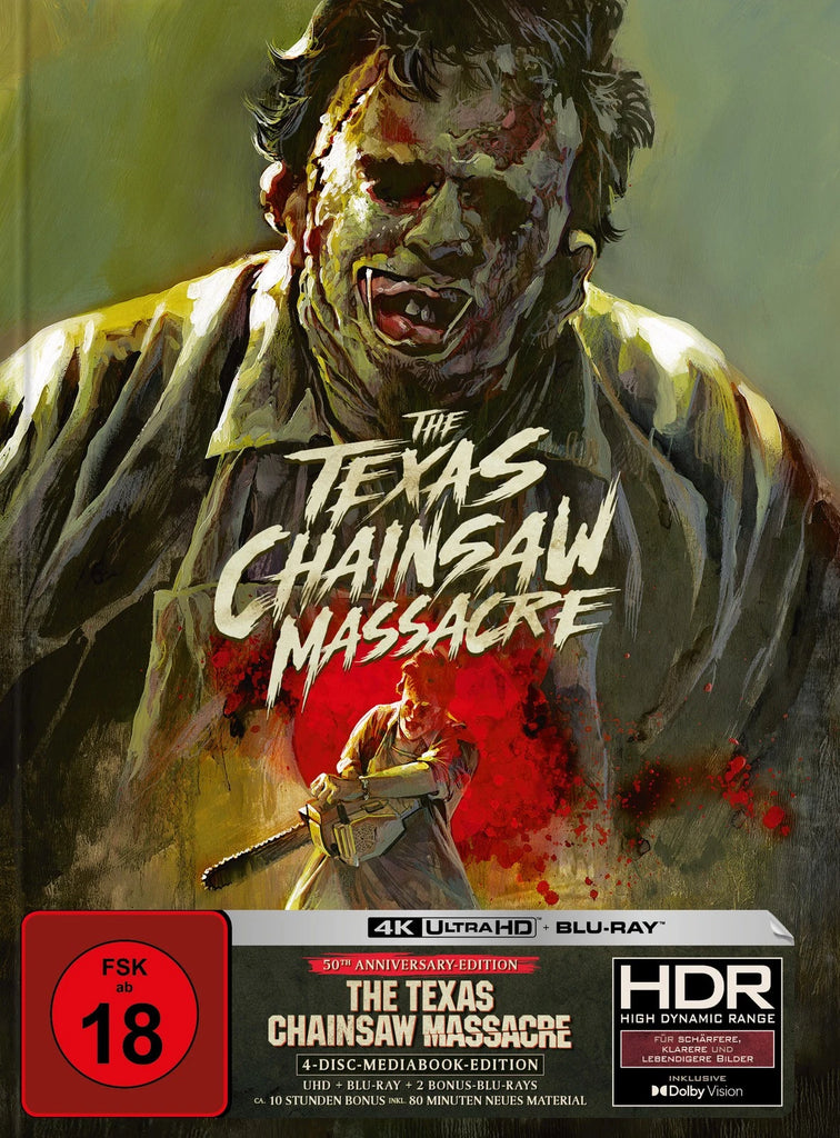 The Texas Chainsaw Massacre (1974) - Tobe Hooper 4K UHD + Blu-ray Limited Mediabook