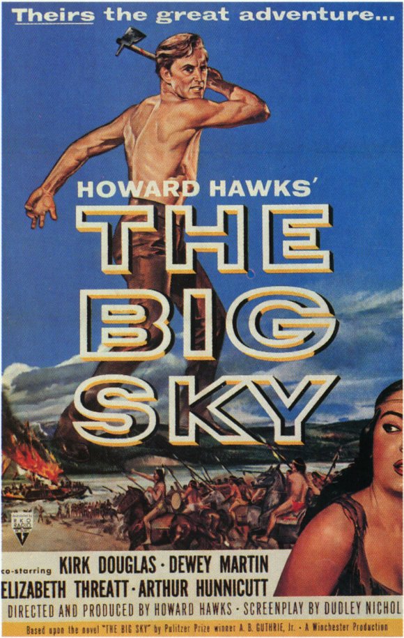 The Big Sky (1952) - Kirk Douglas  Colorized