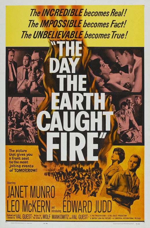 The Day The Earth Caught Fire (1961) - Janet Munro   Colorized Version