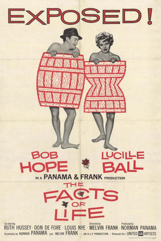 The Facts Of Life (1960) - Bob Hope  Colorized Version  DVD