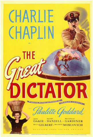 The Great Dictator (1940) - Charlie Chaplin  Colorized Version DVD