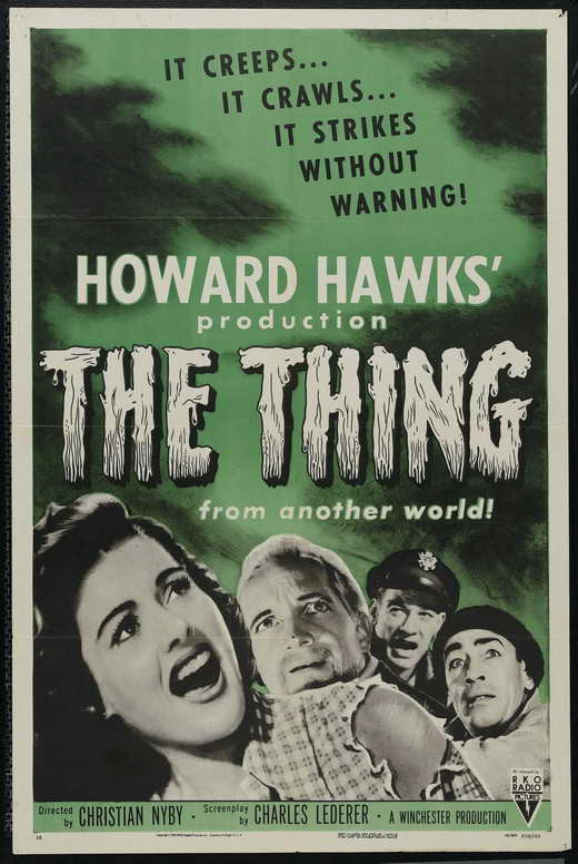 The Thing From Another World (1951) - Howard Hawks    Colorized Version