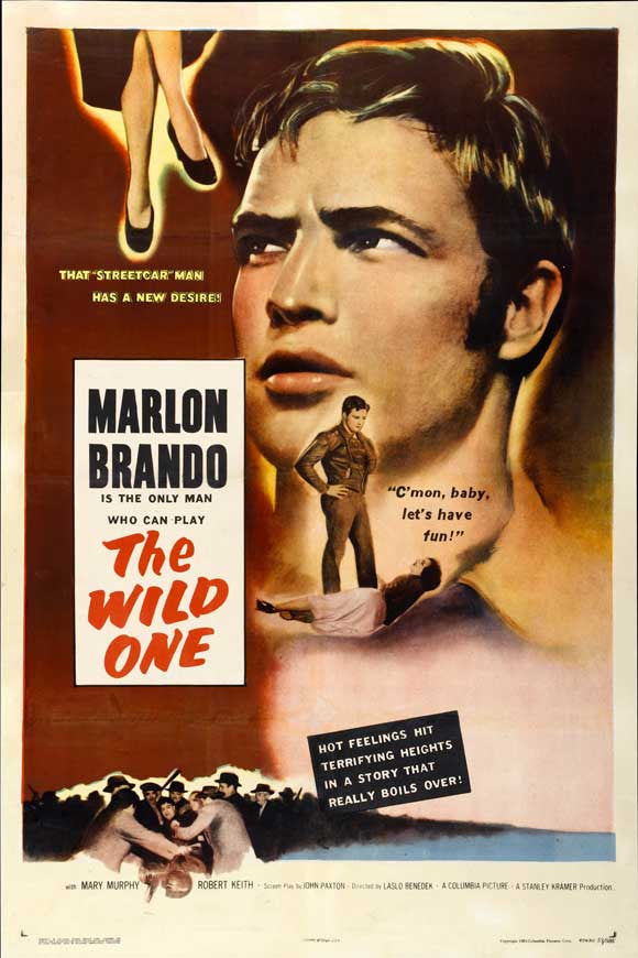 The Wild One (1953) - Marlon Brando  Colorized Version  DVD