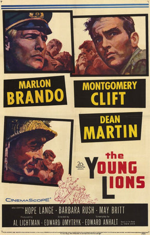 The Young Lions (1958) - Marlon Brando  Colorized Version