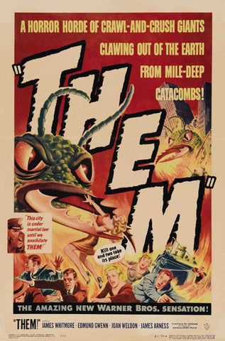 Them ! (1954) - James Whitmore    Colorized Version
