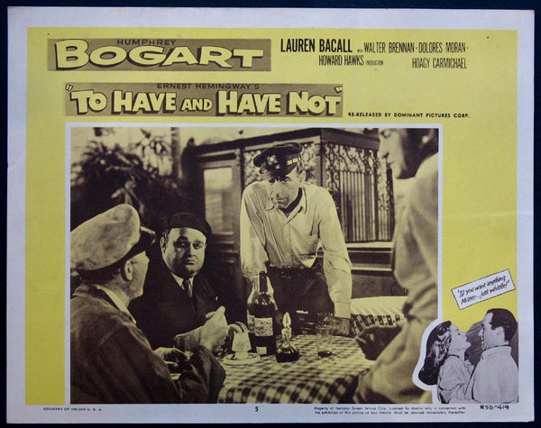To Have And Have Not (1944) - Humphrey Bogart Colorized Version