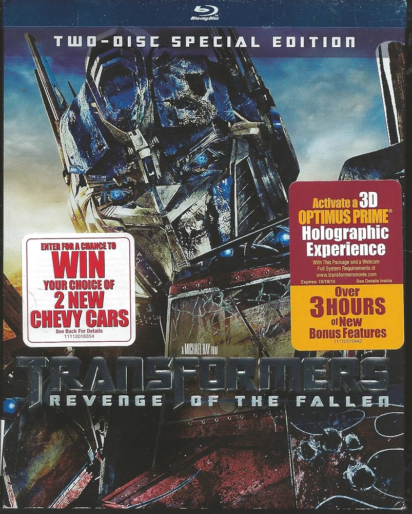 Transformers: Revenge of the Fallen (2009) - Shia LaBeouf  2x Blu-ray