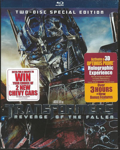 Transformers: Revenge of the Fallen (2009) - Shia LaBeouf  2x Blu-ray