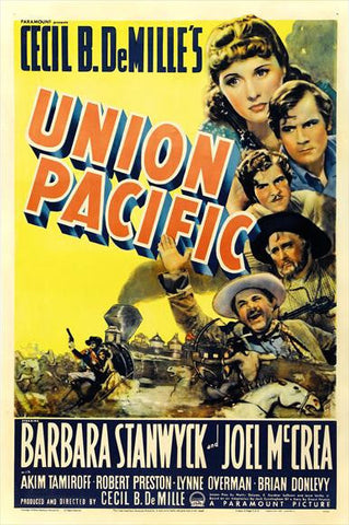 Union Pacific (1939) - Joel McCrea  Colorized Version
