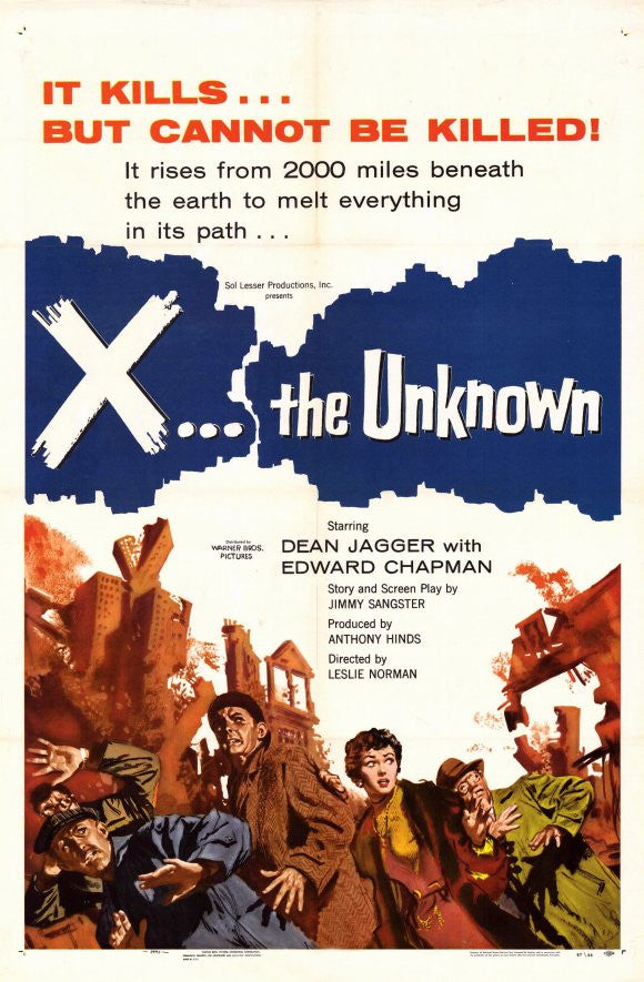 X - The Unknown (1956) - Dean Jagger  Colorized Version DVD