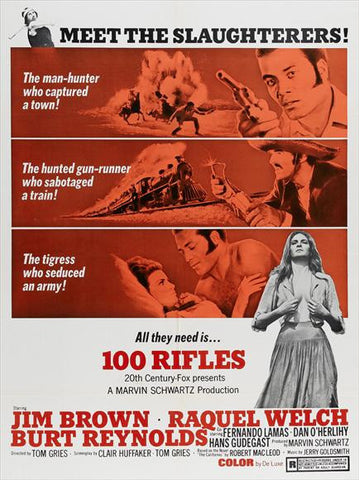 100 Rifles (1969) - Raquel Welch  DVD