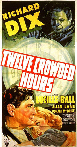 Twelve Crowded Hours (1939) - Lucille Ball  DVD