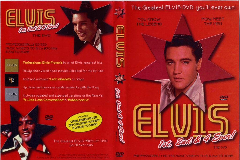 Elvis - 1st 2nd And 4ever  DVD