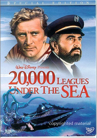 20,000 Leagues Under The Sea (1954) : Special Edition - Kirk Douglas  2 DVD Set THX