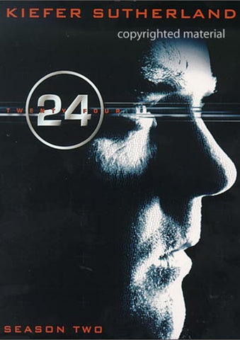 24: Season Two (2002) - Kiefer Sutherland  7 DVD Set