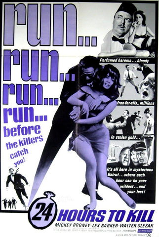 24 Hours to Kill (1965) - Lex Barker  DVD