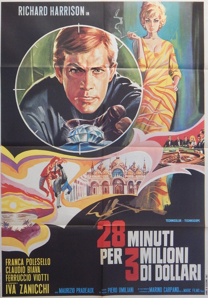 28 Minutes for 3 Million Dollars (1967) - Richard Harrison  DVD
