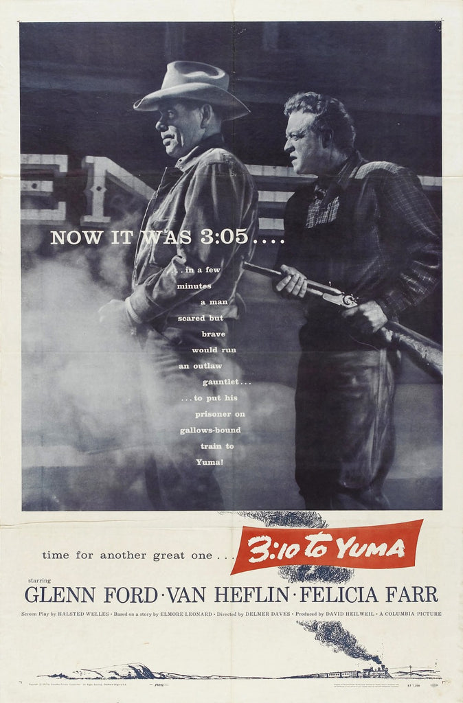 3:10 To Yuma (1957) - Glenn Ford  DVD  Colorized Version