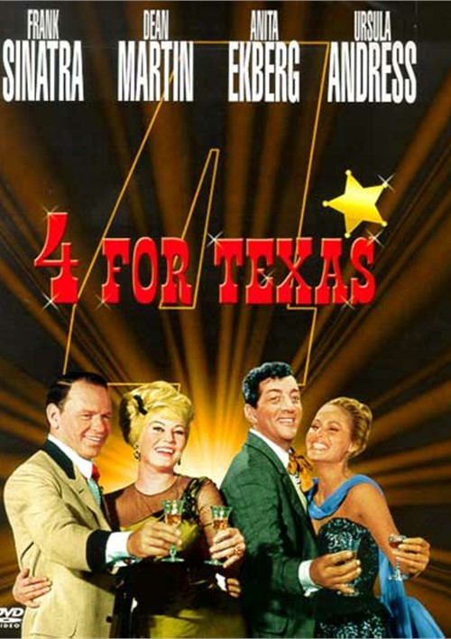 4 For Texas (1963) - Frank Sinatra  DVD
