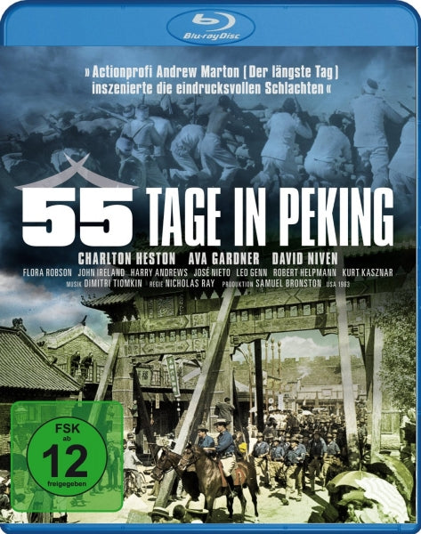 55 Days At Peking (1963) - Charlton Heston  Blu-ray