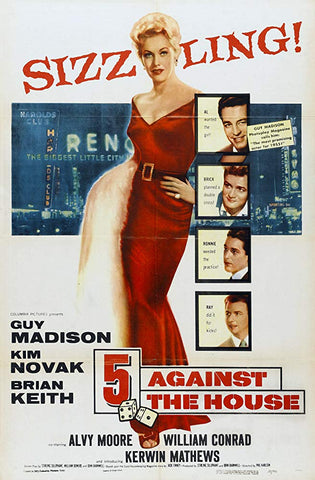 5 Against The House (1955) - Kim Novak  DVD