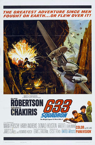 633 Squadron (1964) - Cliff Robertson  DVD