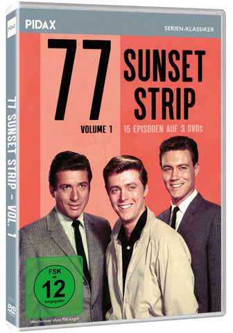 77 Sunset Strip : Volume 1 (1958) - Efrem Zimbalist  (3 DVD Set)