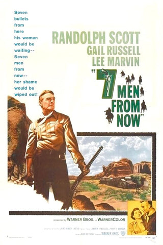 7 Men From Now (1956) - Randolph Scott  DVD