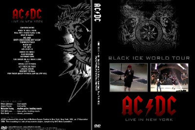 AC/DC - Black Ice In New York 2008  DVD