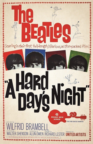 A Hard Day´s Night (1964) - The Beatles    Colorized Version  DVD