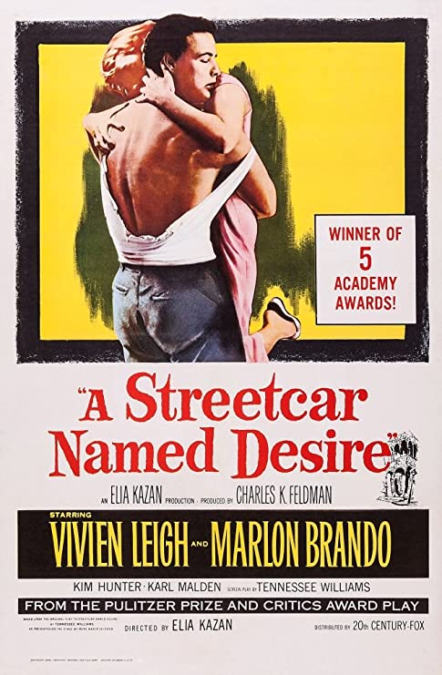 A Streetcar Named Desire (1951) - Marlon Brando   Colorized Version  DVD