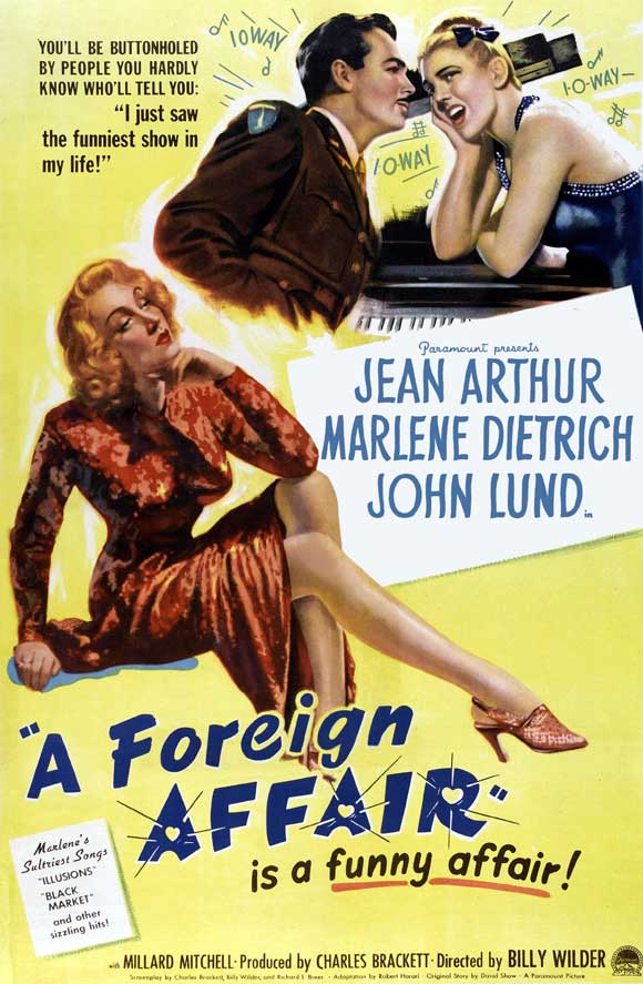 A Foreign Affair (1948) - Marlene Dietrich  DVD