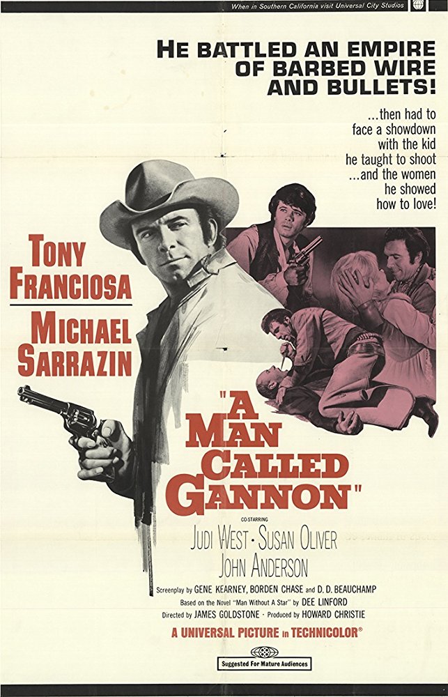 A Man Called Gannon (1968) - Anthony Franciosa  DVD