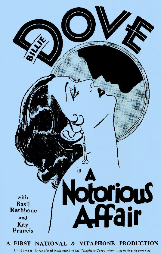 A Notorious Affair (1930) - Basil Rathbone  DVD