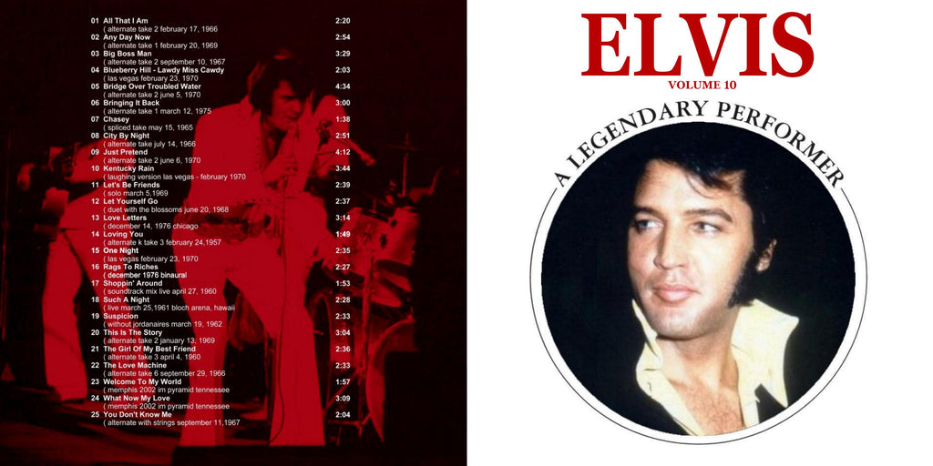 A Legendary Performer - Vol. 10  DIGITAL DOWNLOAD