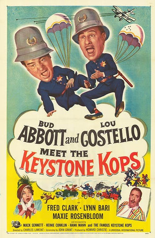 Abbott And Costello Meet The Keystone Kops (1955)  DVD