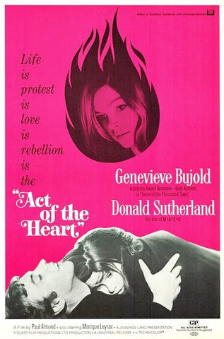 Act Of The Heart (1970) - Donald Sutherland  DVD