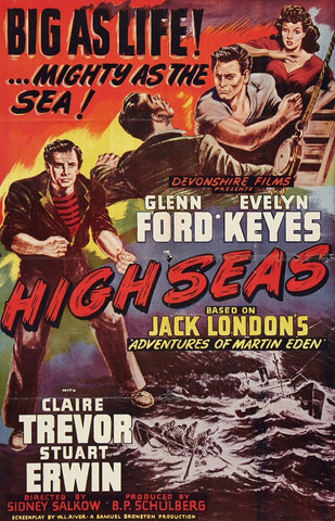 The Adventures Of Martin Eden AKA High Seas (1942) - Glenn Ford  DVD