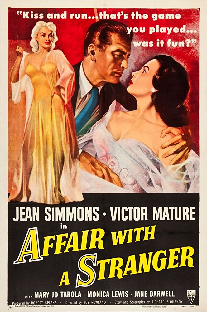 Affair With A Stranger (1953) - Victor Mature  DVD