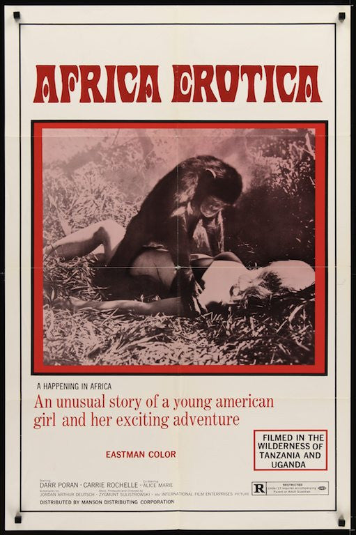 Africa Erotica : A Happening In Africa AKA Jungle Erotic (1970) - Brigitte Lahaie  DVD