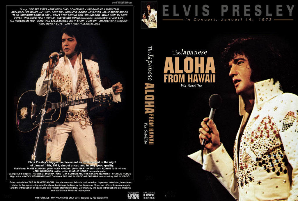 Elvis - Aloha From Hawaii - Japan Version DVD